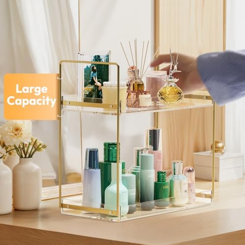Vanity Organizer with 2-Tier