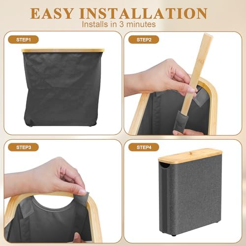 Easy Storage Eco-Friendly Toilet Paper Organizer