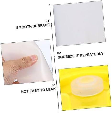 HOLIDYOYO Dual Head Squeeze Bottle Set - 20 oz Ketchup Dressing Dispersers