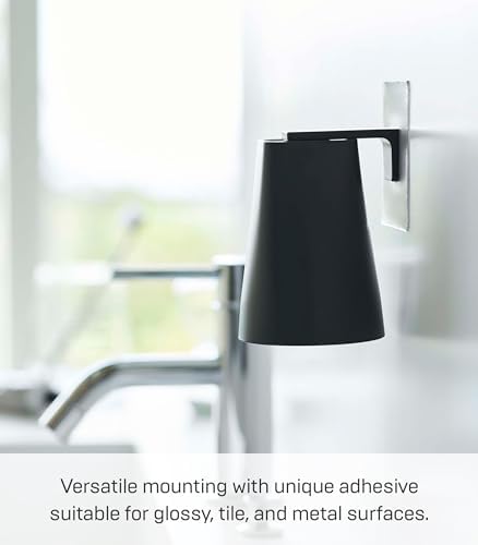 Space-Saving Wall-Mounted Magnetic Tumbler for Bathroom Kitchen Use