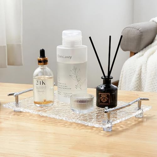 Stylish Acrylic Non-Slip Perfume Tray