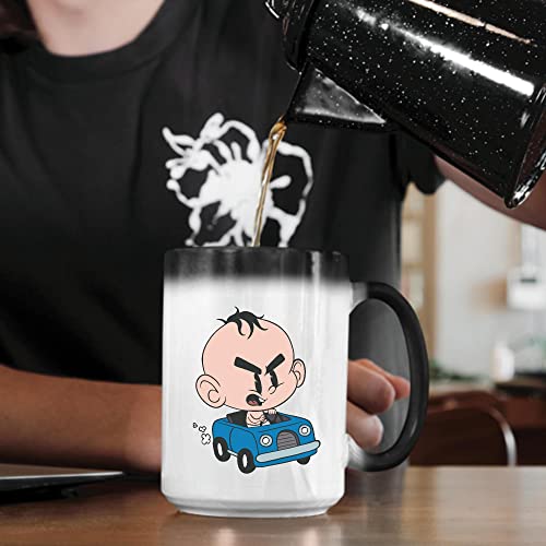 Angry Baby Car Mug with Surprise Toy for Kids