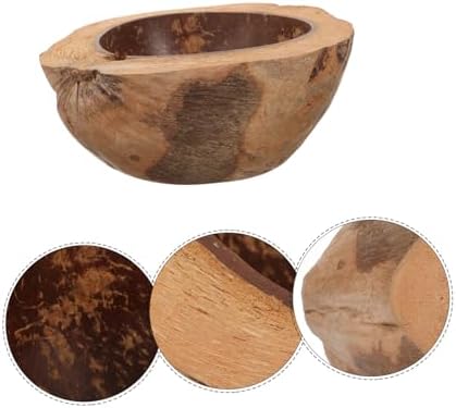 Angoily Natural Coconut Shell Scented Candle Cup