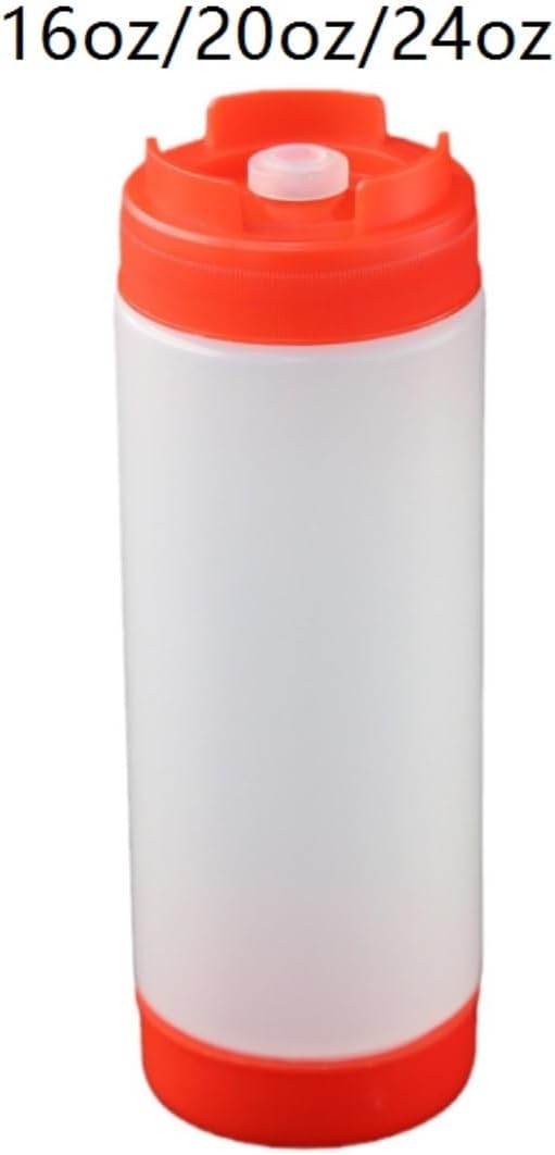5 x 16oz Squeeze Bottles for Sauces