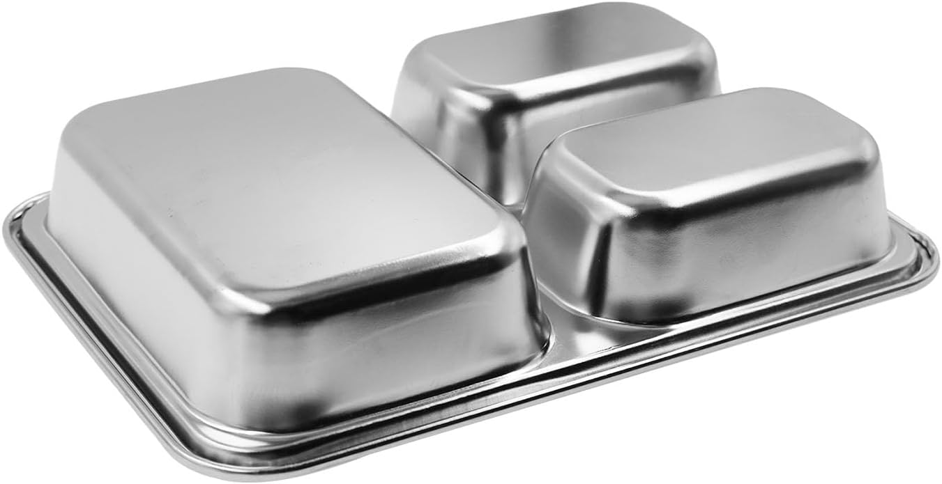 Stainless Steel Divided Plates Create Your Perfect