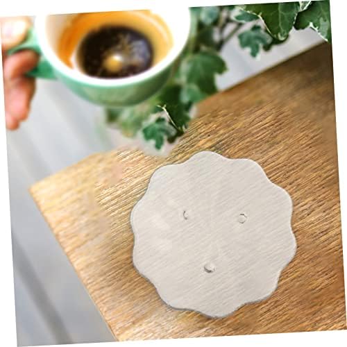 4-Piece Glass Saucer Set for Home Restaurant Event Use Heat Resistant Durable
