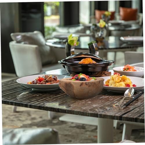 NUOBESTYNatural Coconut Shell Bowl for Daily Use