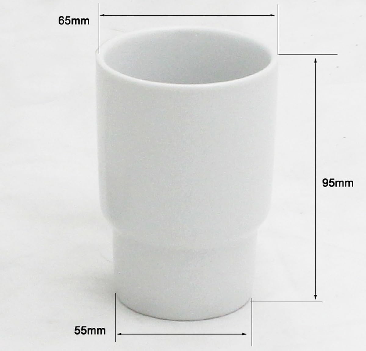 XVL Ceramic Toothbrush Holder for Tumbler B Design and Functionality