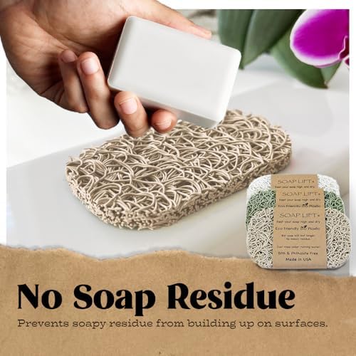 Flexible Bar Soap Holder - Durable Space-Saving for Showers Bathrooms