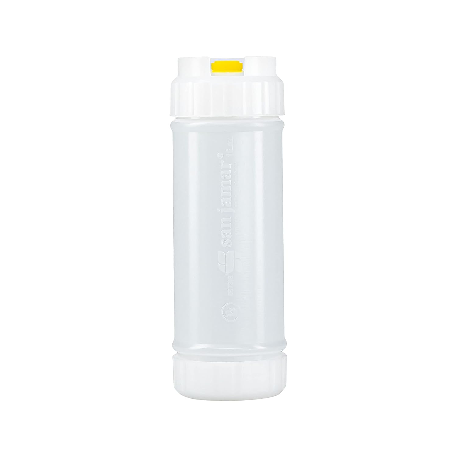 San Jamar Ez Kleen Plastic Sauce Bottle With Medium Valve 16oz