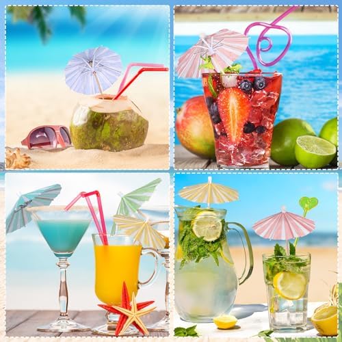 Perfect tropical drink accessories for summer parties