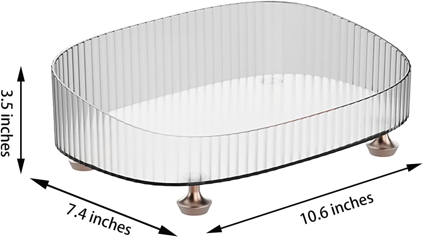 Stylish Acrylic Vanity Tray for Organizing