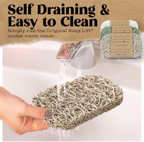 Flexible Bar Soap Holder - Durable Space-Saving for Showers Bathrooms