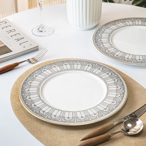 Elegant 11-inch Dinner Plates Set 2 x 11in