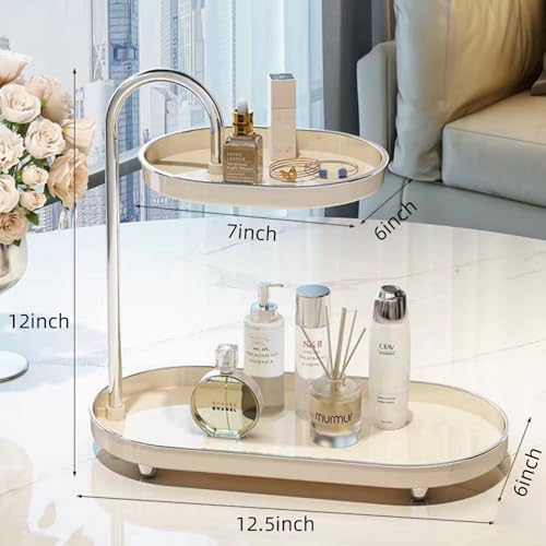 Small Bathroom Vanity Organizer Non-Slip Compact Design Stylish Functional Perfect For Gifting