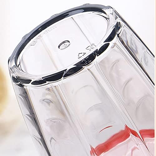 6-Cup Acrylic Water Tumbler Set Colorful BPA-Free Stackable and Dishwasher- Safe for Home and Outdoor Use