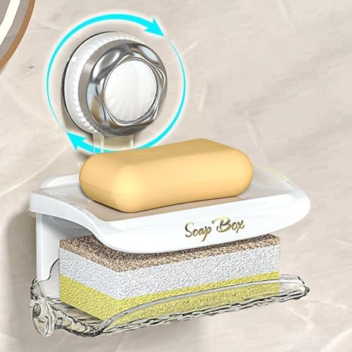 JTIYQ Suction Floor Soap Holder Sturdy Efficient