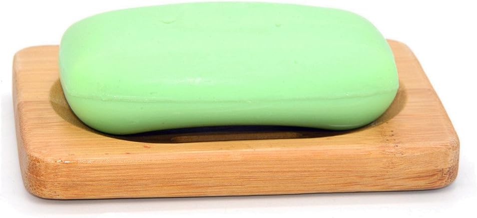 3-Piece Bamboo Scrub Dispenser