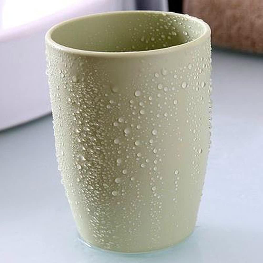 3-Piece Reusable Tumbler Toothbrush Holder Set Fashionable and Durable for Home and Travel