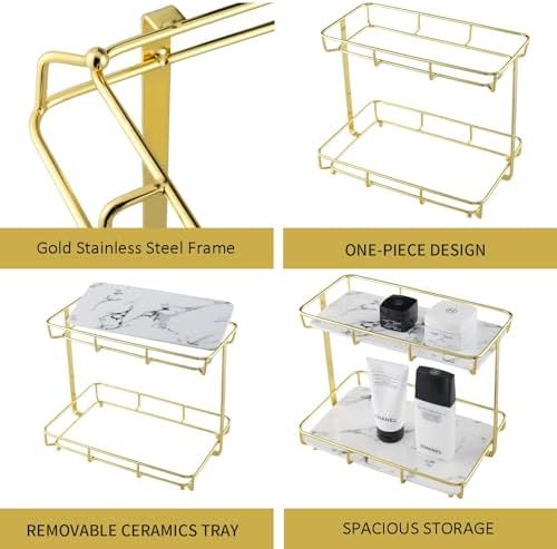 Stylish Bathroom Organizer forDeclutter and Storage