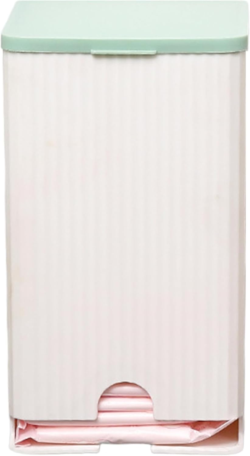 Space-Saving Wall-Mountedsanitary Pads and Toilet Paper Organizer