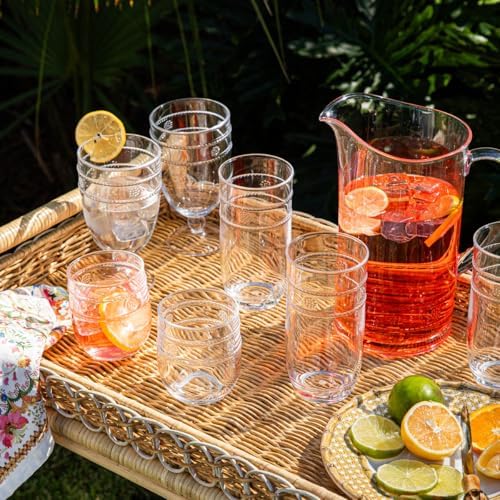 Juliska Isabella Acrylic Tumbler Clear
