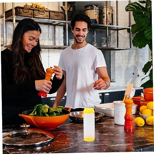 HOLIDYOYO Dual Head Squeeze Bottle Set - 20 oz Ketchup Dressing Dispersers