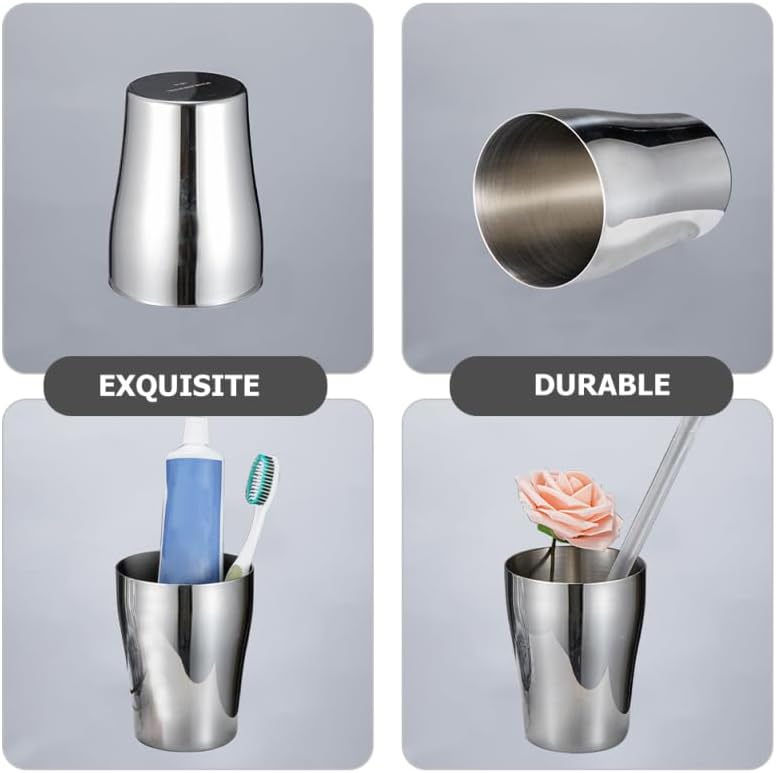 Cabilock Stainless Steel Bathroom Tumbler Holder