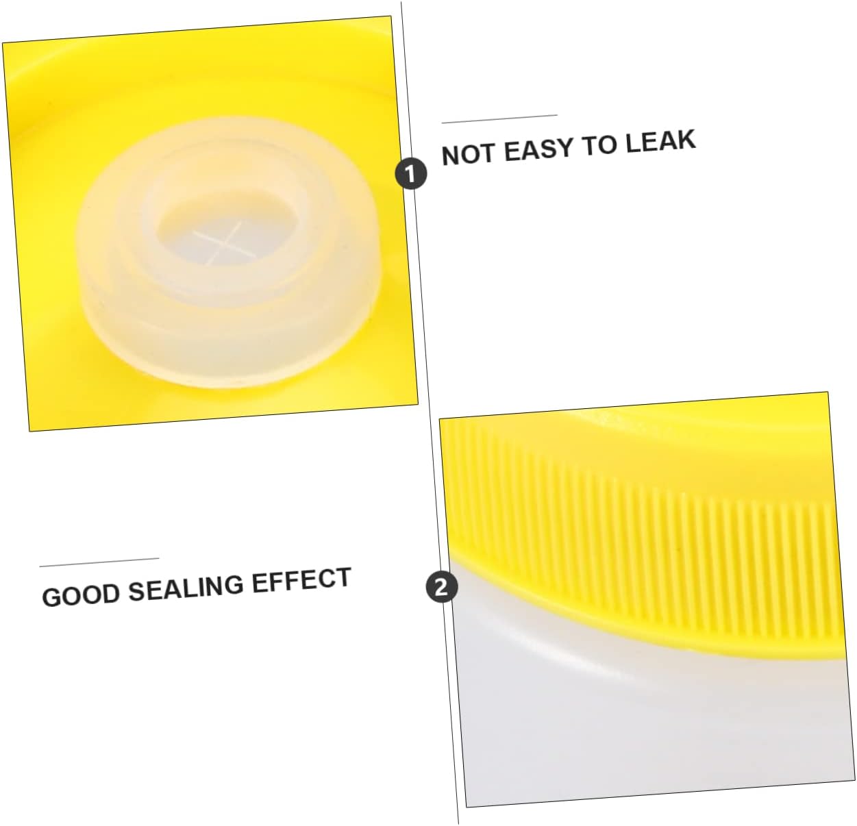 Double-Headed Squeeze Condiment Bottle for Easy Storage Use