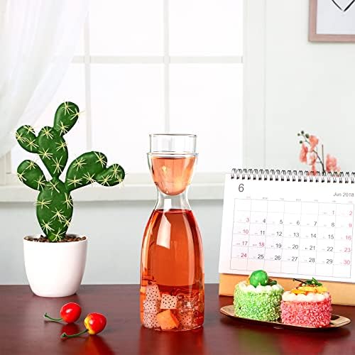 CHENGU Bedside Water Carafe Set for Clean Living