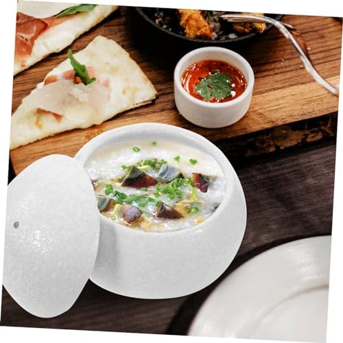 Special Design Ceramic Candle Bowl - Durable Non-Scratch Dip Bowl for Home Kitchen