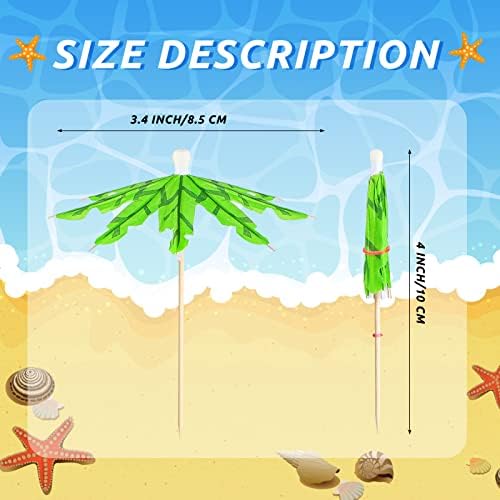 Tropical Sun Protection Eco-Friendly Cocktail Umbrellas