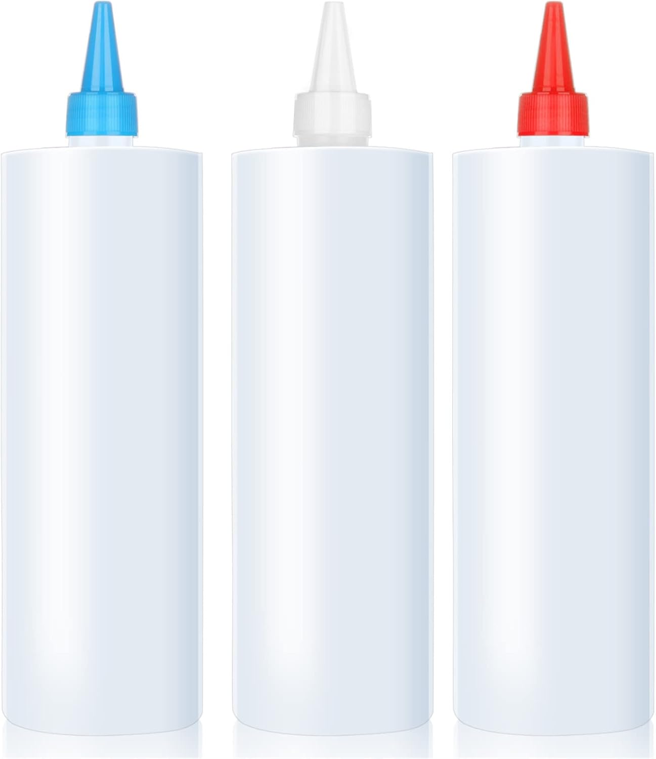 Premium Sane Bottle Reusable Plastic Condiment Dispo for Ketchup Sauce More Easy to Use