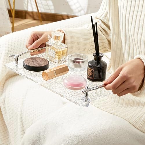 Stylish Acrylic Non-Slip Perfume Tray