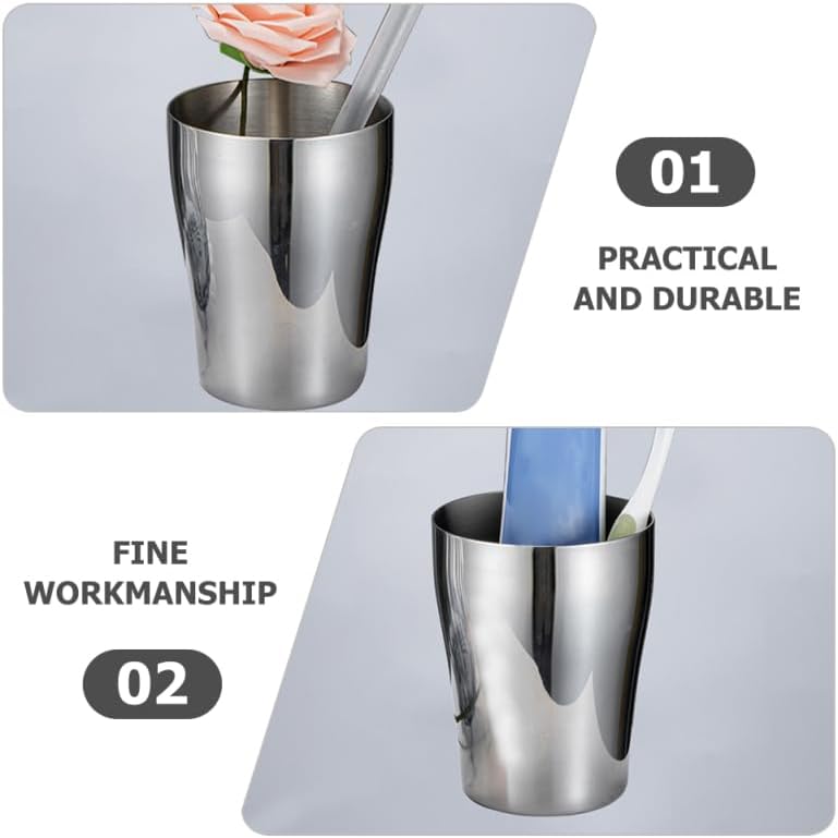 Cabilock Stainless Steel Bathroom Tumbler Holder