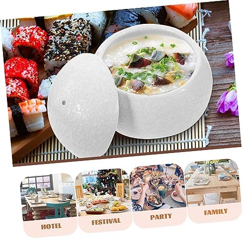 Special Design Ceramic Candle Bowl - Durable Non-Scratch Dip Bowl for Home Kitchen