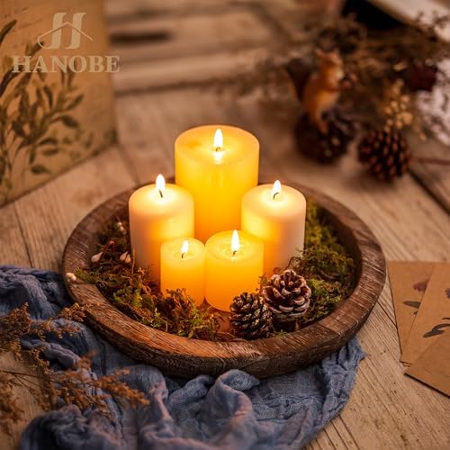 Hanobe Rustic Wooden Serving Tray