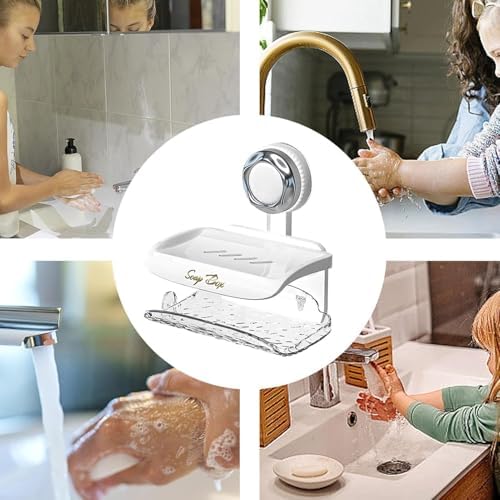 JTIYQ Suction Floor Soap Holder Sturdy Efficient