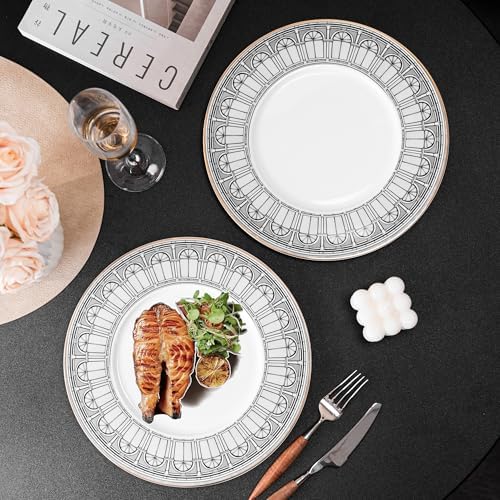 Elegant 11-inch Dinner Plates Set 2 x 11in