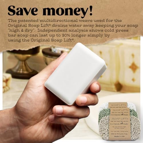 Flexible Bar Soap Holder - Durable Space-Saving for Showers Bathrooms