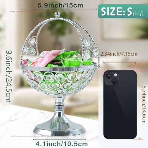 Crystal Candy Bowl Holder - Elegant Decor for Your Home