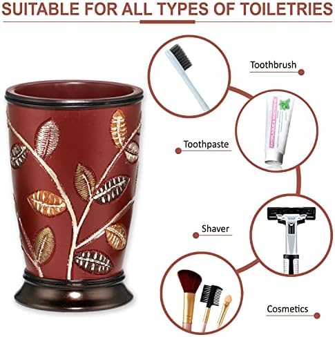 Popular Bath Aubury Tumbler Burgundy