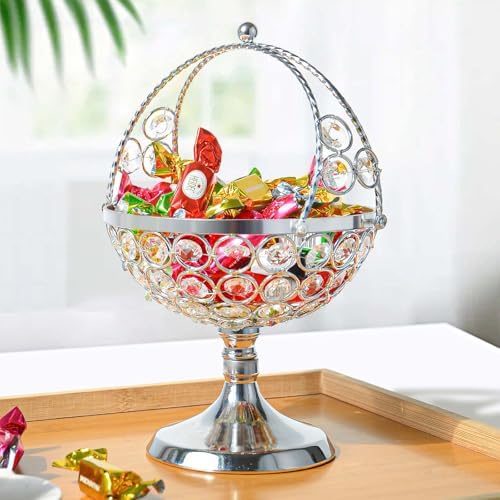 Crystal Candy Bowl Holder - Elegant Decor for Your Home