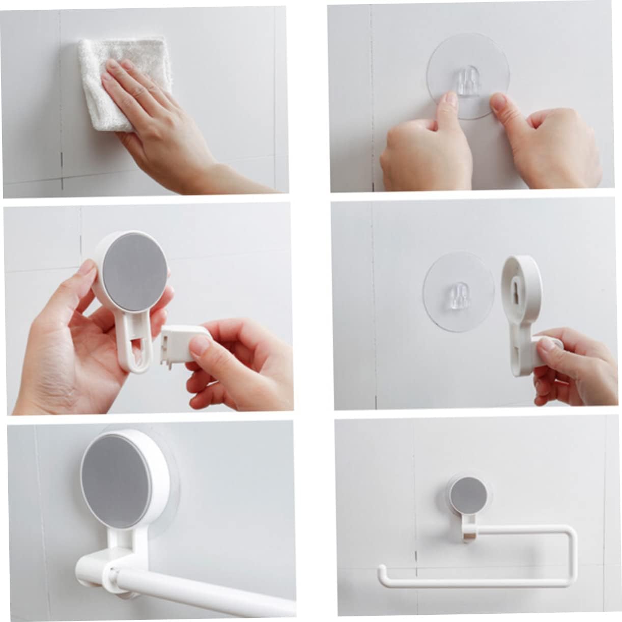 DOITOOL Multi-functional Toilet Tissue Paper Holder Black
