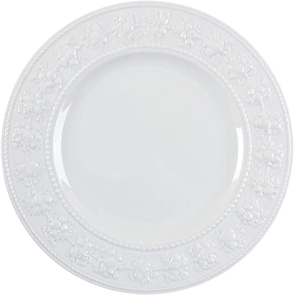 Festivity Earthenware Dinner Plate Microwave Dishwasher Safe Made in England