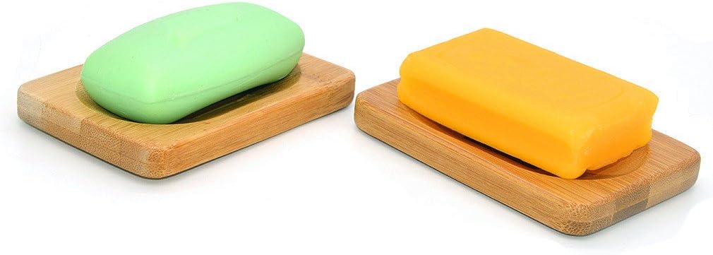 3-Piece Bamboo Scrub Dispenser