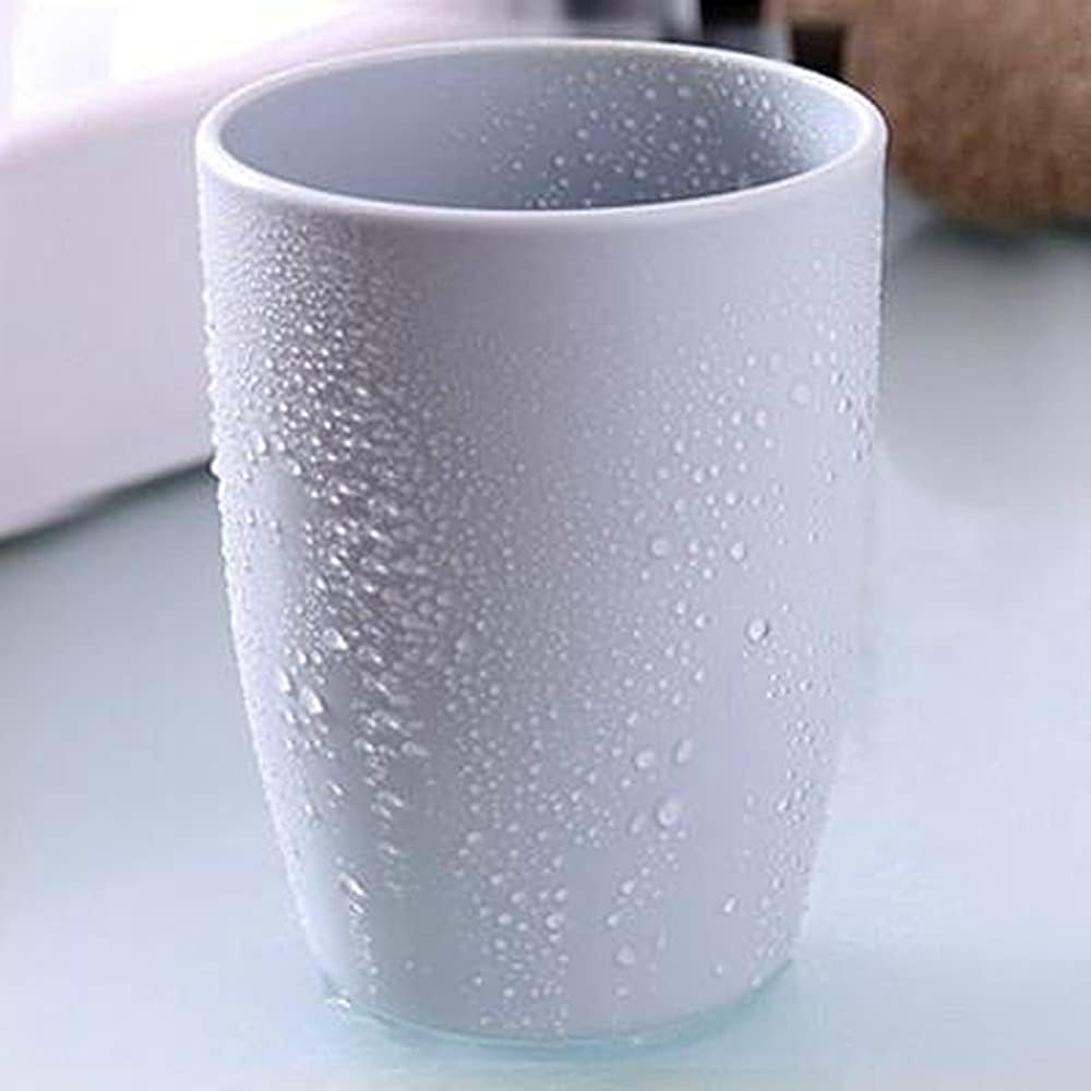 3-Piece Reusable Tumbler Toothbrush Holder Set Fashionable and Durable for Home and Travel