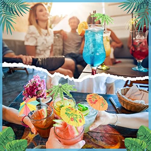 180-Piece tropical cocktail picks