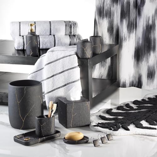 Stylish BlackGold TUMBLER Organizer from Nicole Miller New York