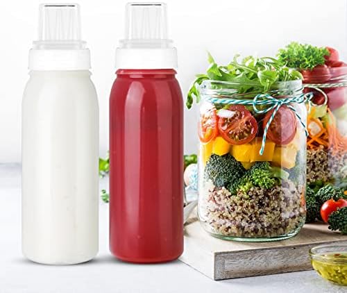 3-Pack Porous Condiment Squeeze Bottles 13oz